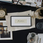 Handwriting Bookmark Frame