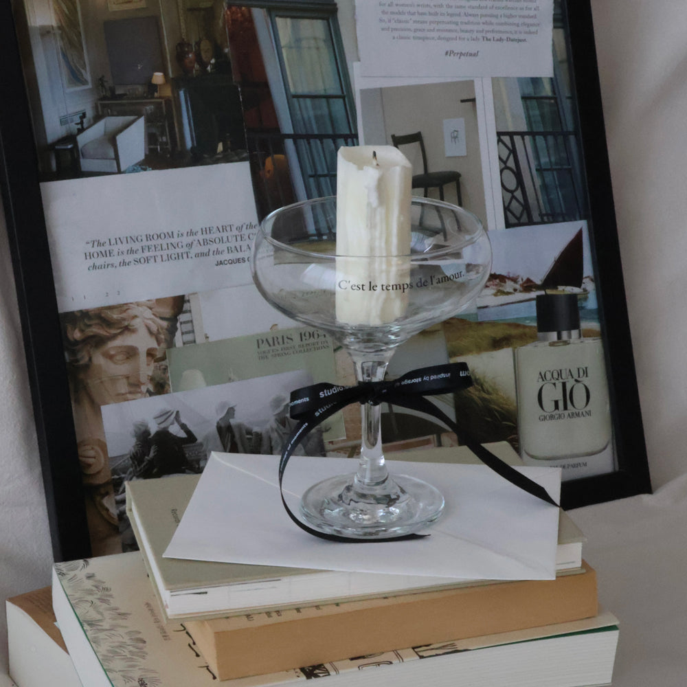 L'amour French Coupe Glass