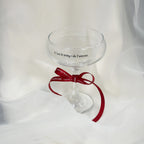 L'amour French Coupe Glass